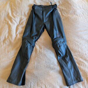 Rev'it! Womens Black Leather moto pants